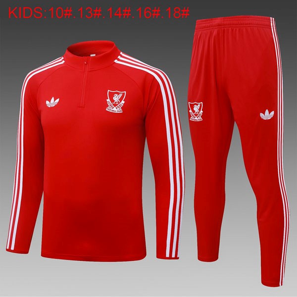 Ninos Sudadera De Training Liverpool 2026-2027 Rojo 5